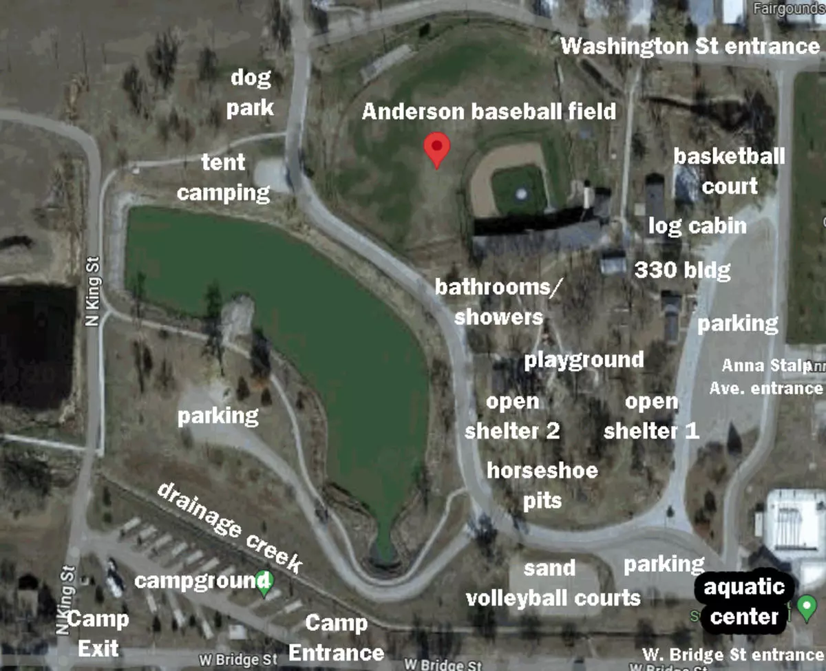 Neligh Park aerial view